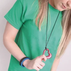 HOPTOYS Oralite Et Alimentation*Collier Coeur