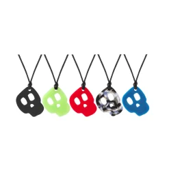 HOPTOYS Praxies Bucco-Faciales<Collier Pendentif Tete De Mort