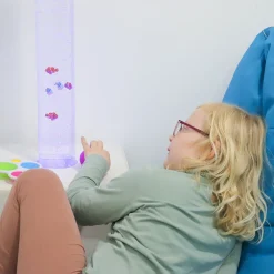 HOPTOYS Produits Lumineux Et Contrastes*Colonne A Bulles Eco 105 Cm