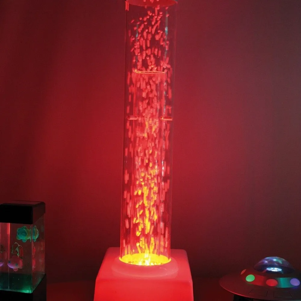 HOPTOYS Stimulation Sensorielle*Colonne A Bulles Ouragan De Table
