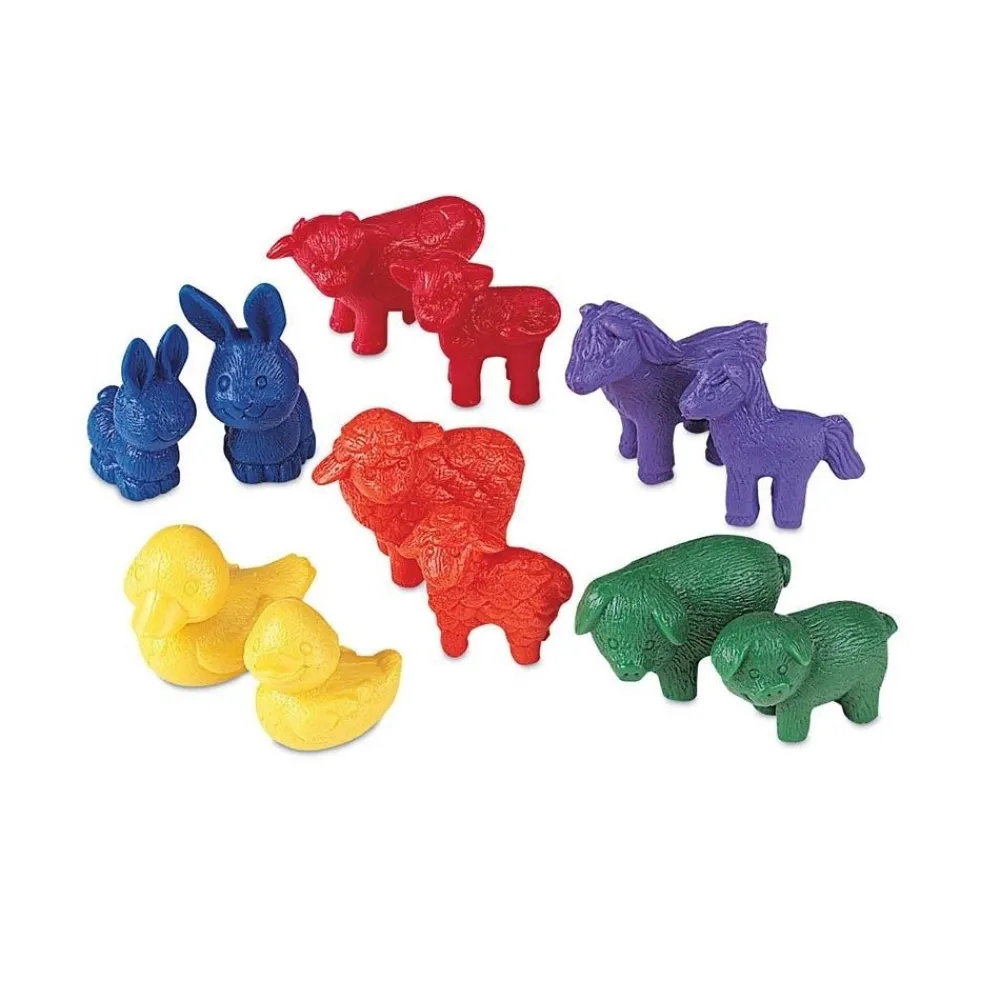 HOPTOYS Jeux Éducatifs*Compteurs Animaux De La Ferme Par 72