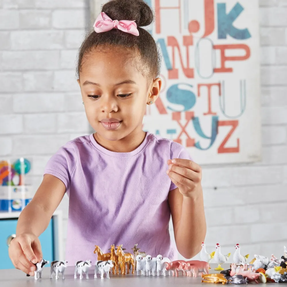 HOPTOYS Raisonnement Logico-Mathematique<Compteurs Animaux De La Ferme