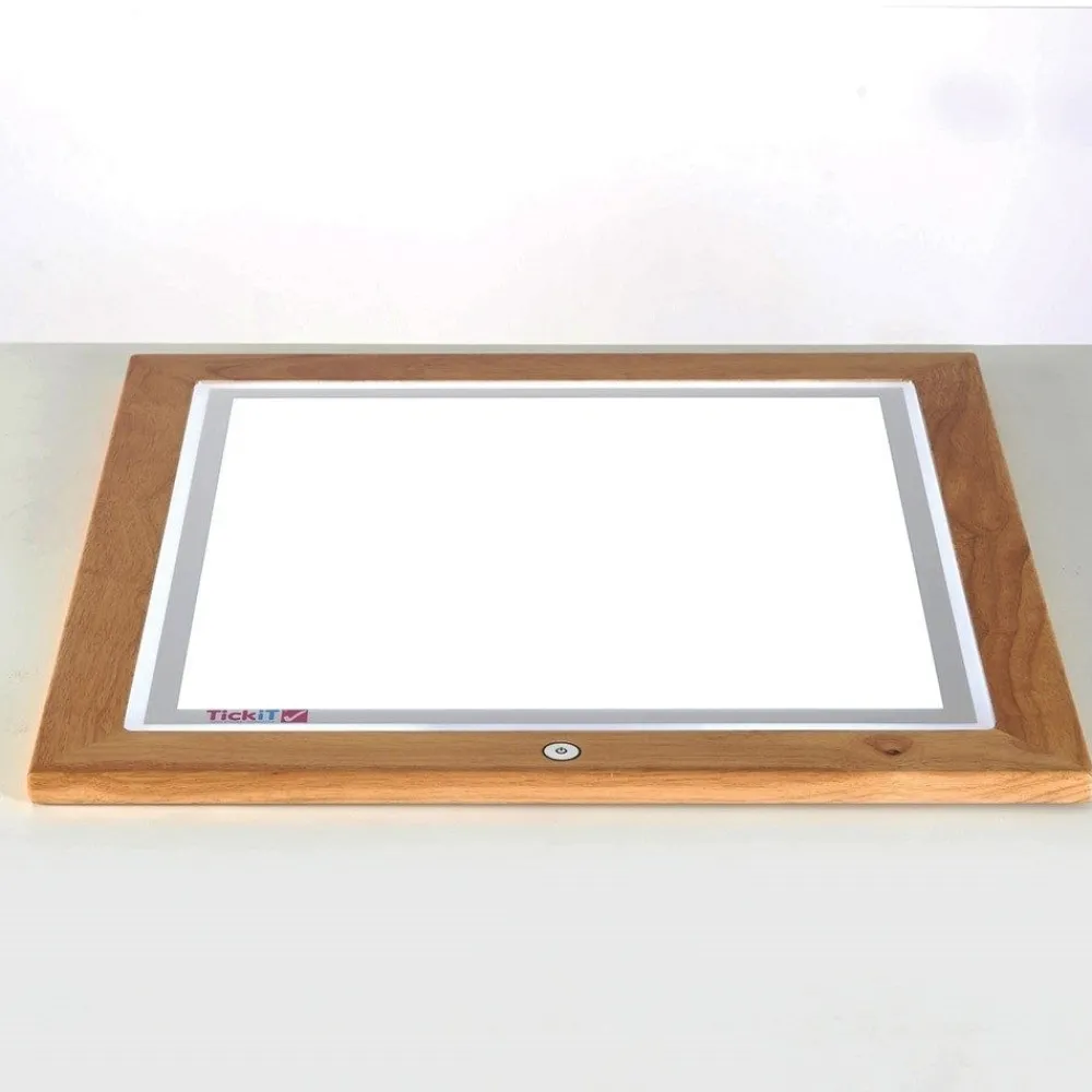 HOPTOYS Matériel Montessori & Reggio*Console Bois Avec Table Lumineuse