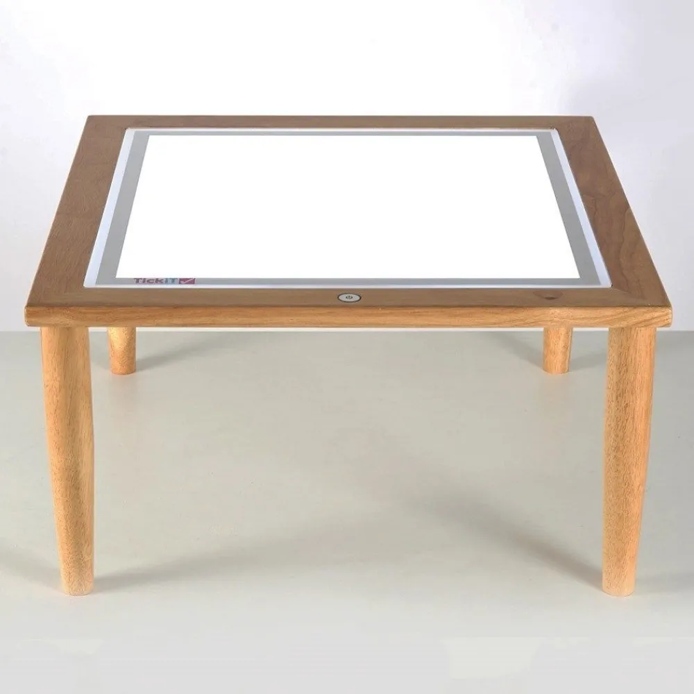 HOPTOYS Matériel Montessori & Reggio*Console Bois Avec Table Lumineuse