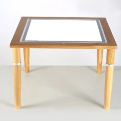 HOPTOYS Matériel Montessori & Reggio*Console Bois Avec Table Lumineuse