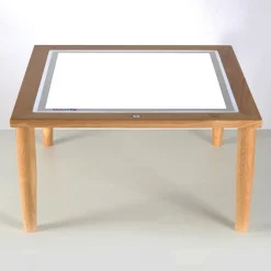 HOPTOYS Eveil & Experimentation Sensoriels<Console Bois Avec Table Lumineuse