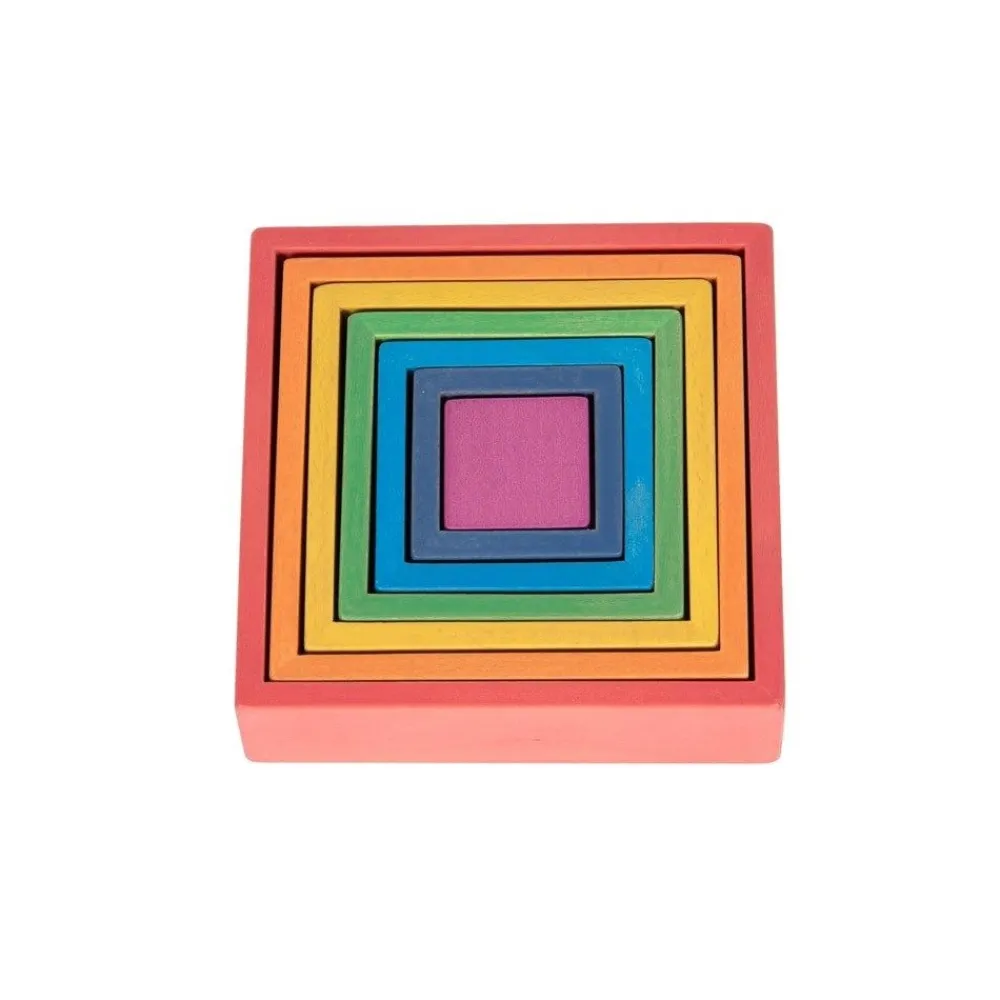 HOPTOYS Dyspraxie*Construction Arc-En-Ciel - Carres
