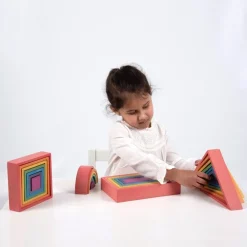 HOPTOYS Dyspraxie*Construction Arc-En-Ciel - Carres