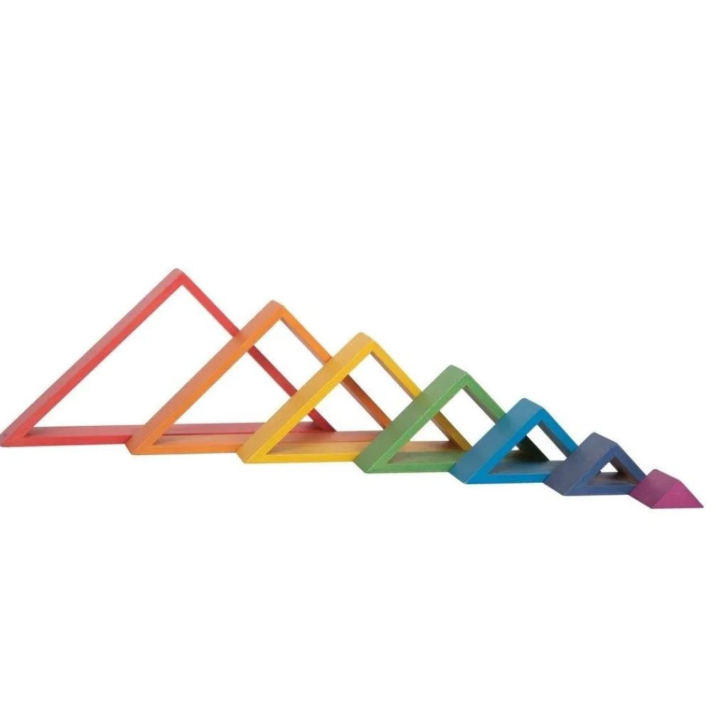HOPTOYS Dyspraxie*Construction Arc-En-Ciel - Triangles