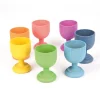 HOPTOYS Jeux Éducatifs Sensoriels*Coquetiers En Bois Arc-En-Ciel X 7