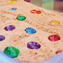 HOPTOYS Intervention Precoce*Coquillages Multicolores Tactiles Par 108