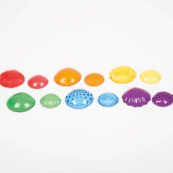 HOPTOYS Motricité Fine Ergothérapie<Coquillages Multicolores Tactiles Par 108
