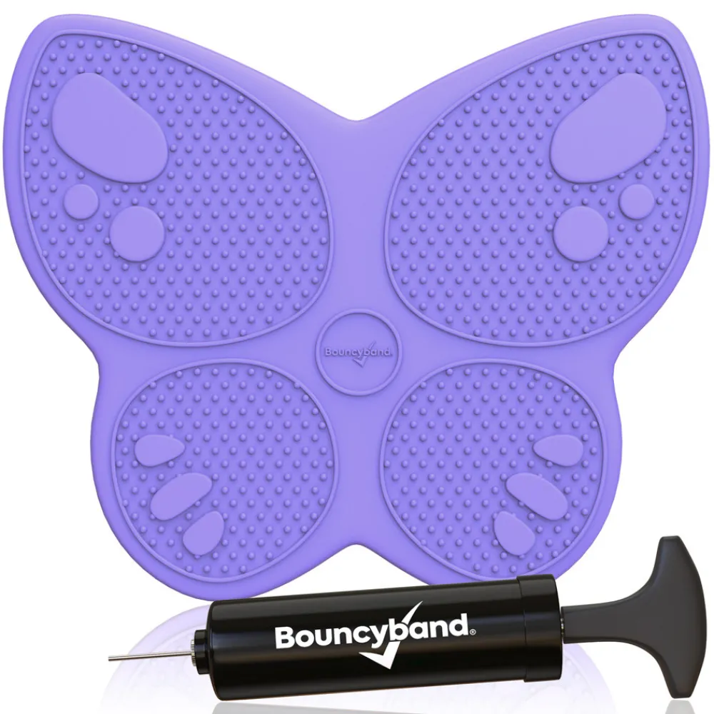 HOPTOYS Attention, Impulsivite, Concentration<Coussin Assise Dynamique Bouncyband - Papillon