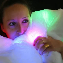 HOPTOYS Idees Cadeaux Pour Une Personne Avec Un Handicap Visuel*Couverture Sensorielle Lumineuse