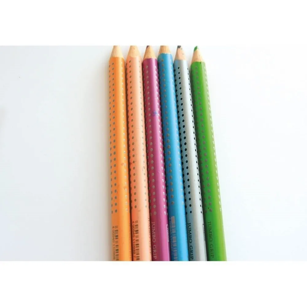 HOPTOYS Aides Motivationnelles, Recompenses, Renforcateurs<Crayons De Couleur Jumbo Grip