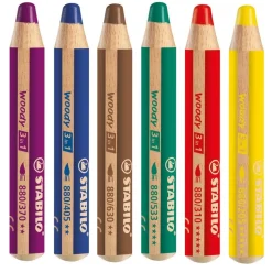 HOPTOYS Graphomotricité<Crayons De Couleur Xxl 3 En 1