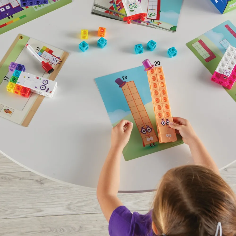 HOPTOYS Dyscalculie*Cubes Mathlink Numberblocks Kit D'Activite 11-20