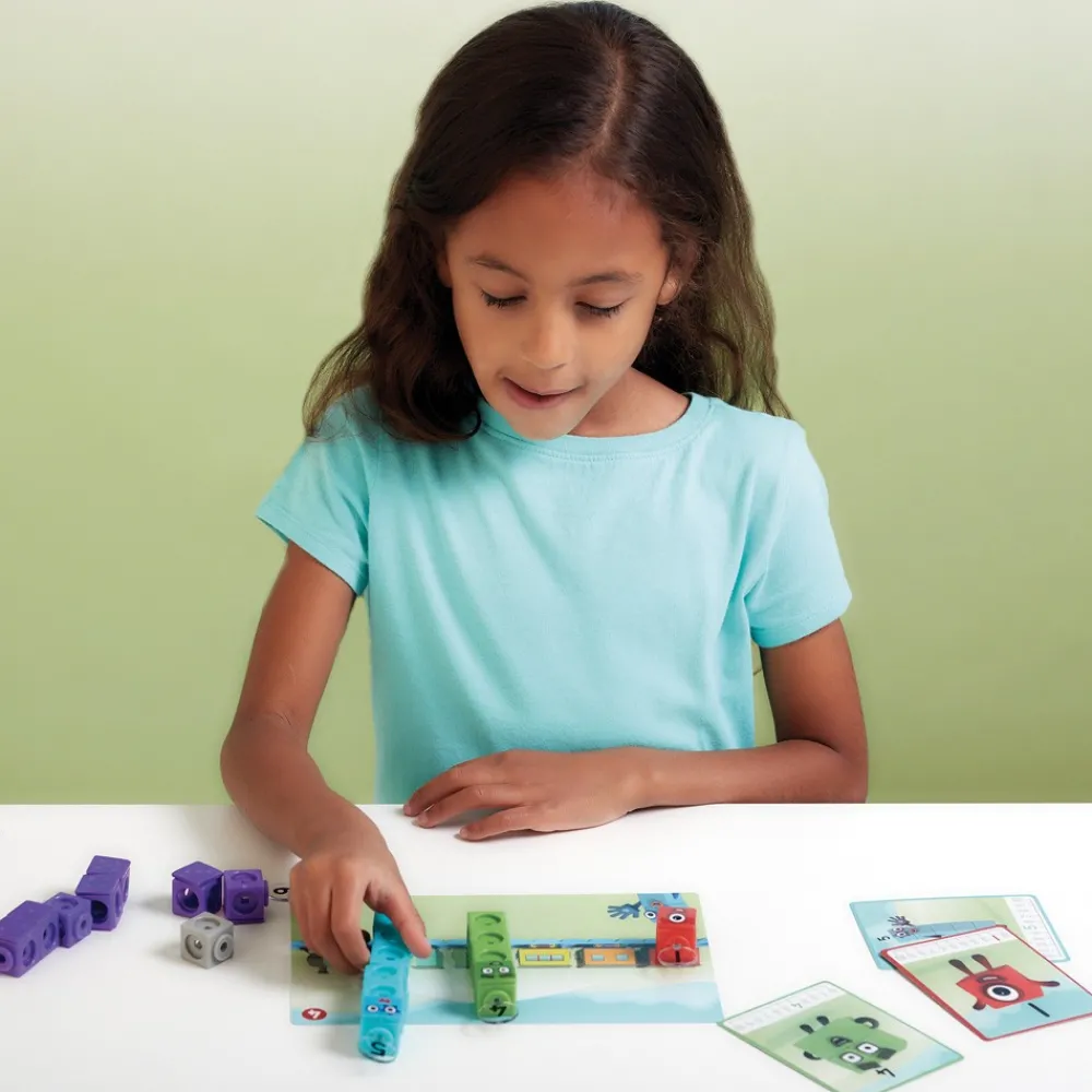 HOPTOYS Dyscalculie*Cubes Mathlink Numberblocks Kit D'Activite 1-10