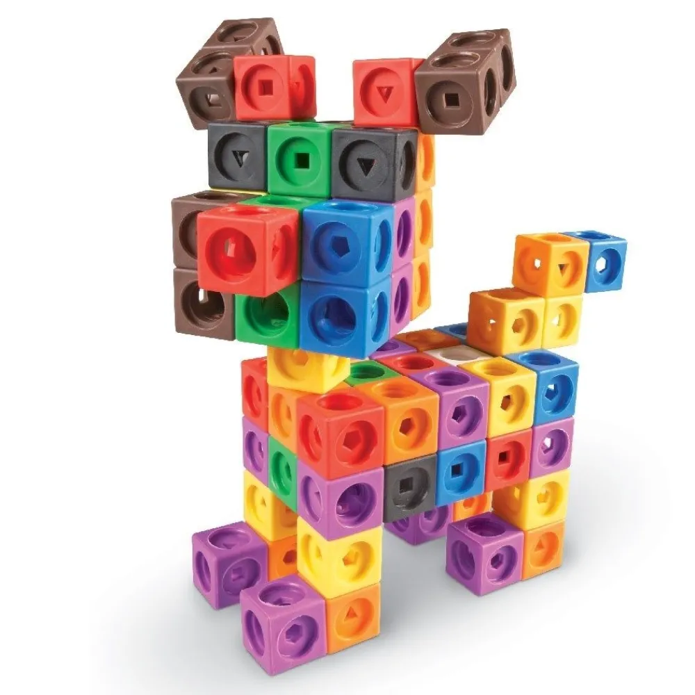 HOPTOYS Aides A L'Apprentissage Pour Une Personne Avec Un Handicap Ou Des Troubles Moteurs*Cubes Mathlink Par 200