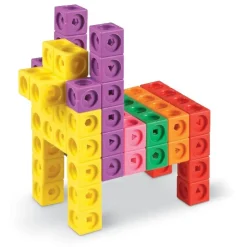 HOPTOYS Aides A L'Apprentissage Pour Une Personne Avec Un Handicap Ou Des Troubles Moteurs*Cubes Mathlink Par 200