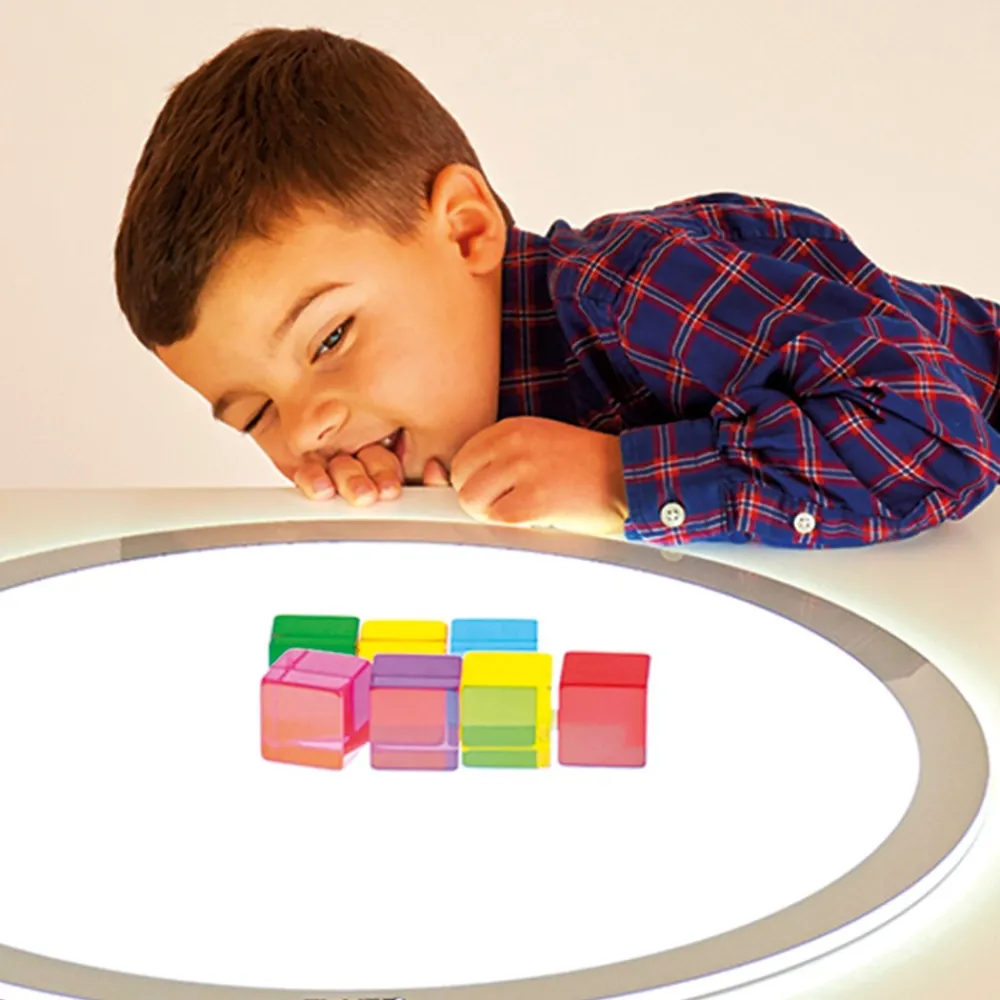 HOPTOYS Stimulation Sensorielle*Cubes Perception Par 8