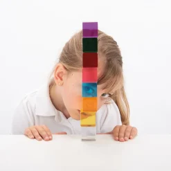 HOPTOYS Stimulation Sensorielle*Cubes Perception Par 8