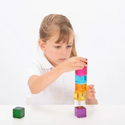 HOPTOYS Stimulation Sensorielle*Cubes Perception Par 8