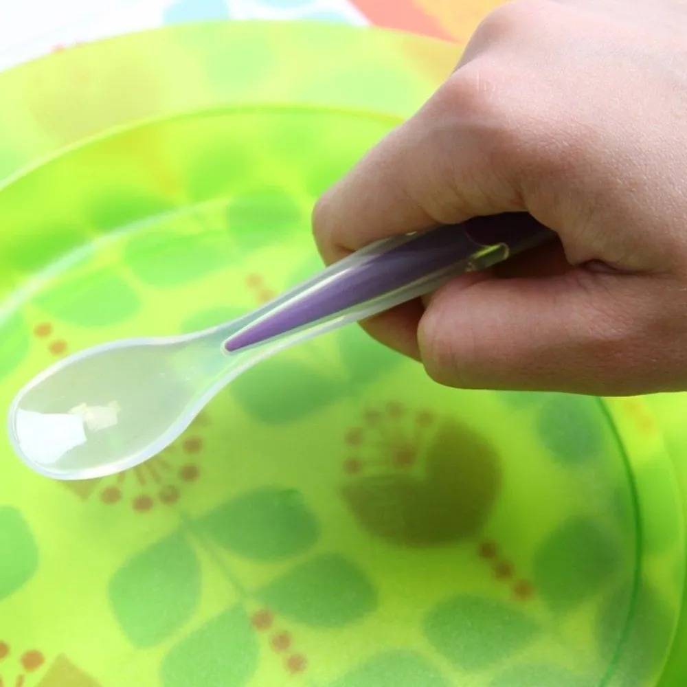 HOPTOYS Aides Au Repas*Cuillere Douce Flexible
