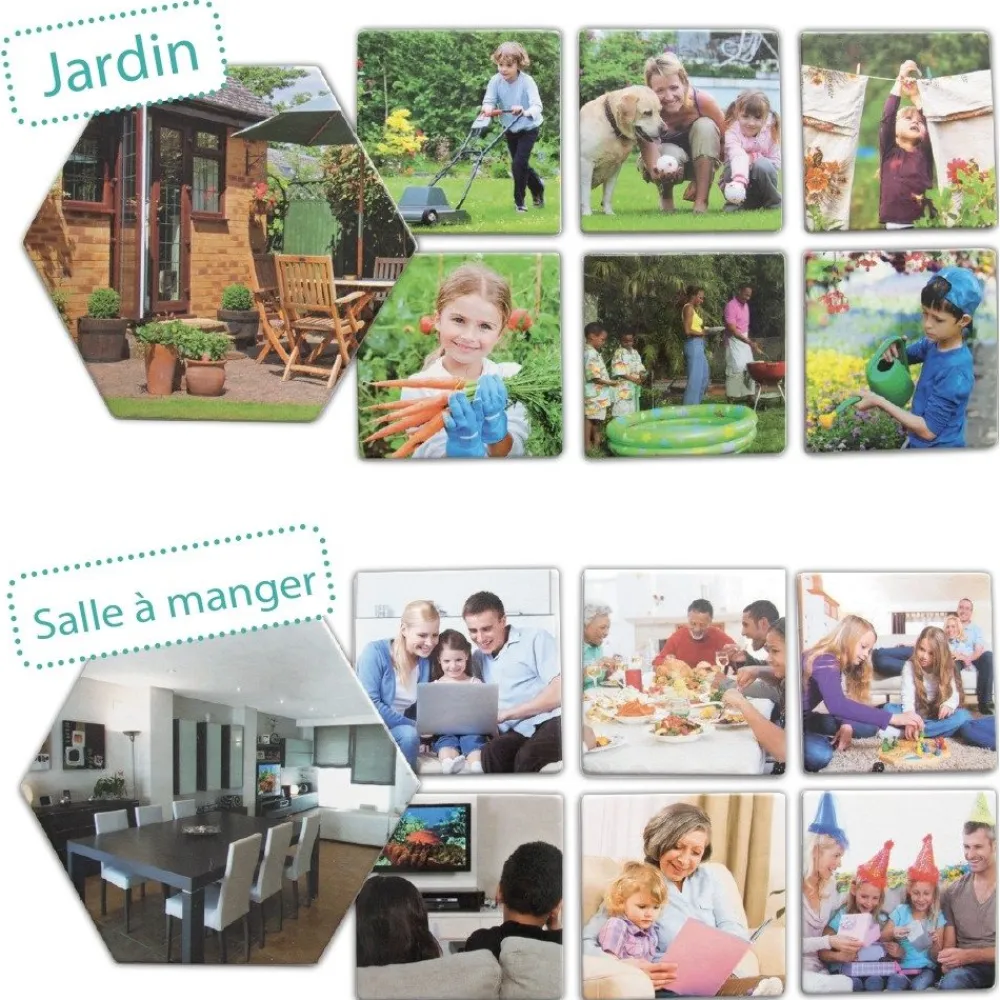 HOPTOYS Lexique, Imagerie, Langage Oral<Dans Quelle Piece Sommes-Nous ?