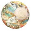 HOPTOYS Jeux D'Imagination*Decor Terre Inconnue Pour Bac D'Exploration Rond