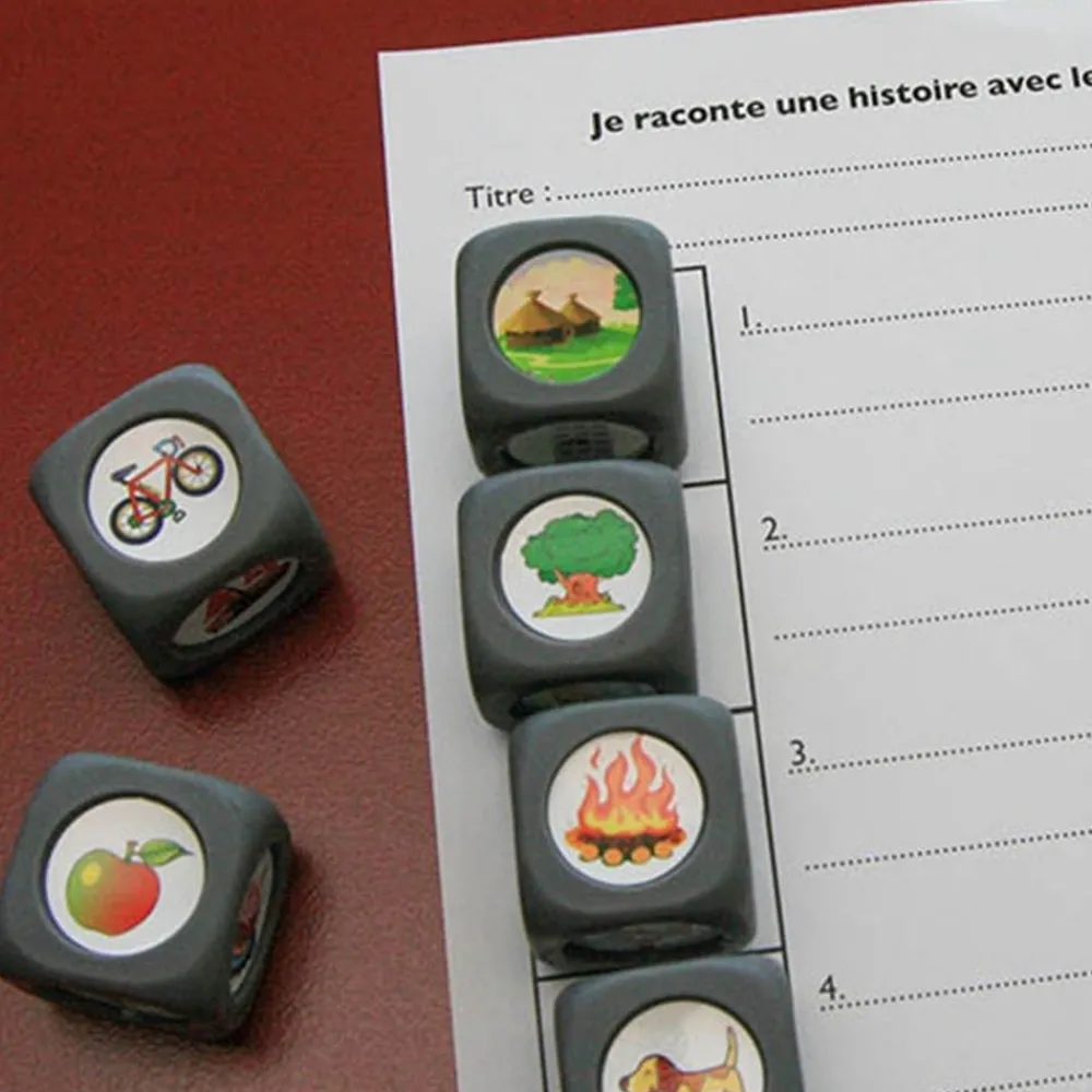 HOPTOYS Jeux Éducatifs*Des A Histoires Par 10