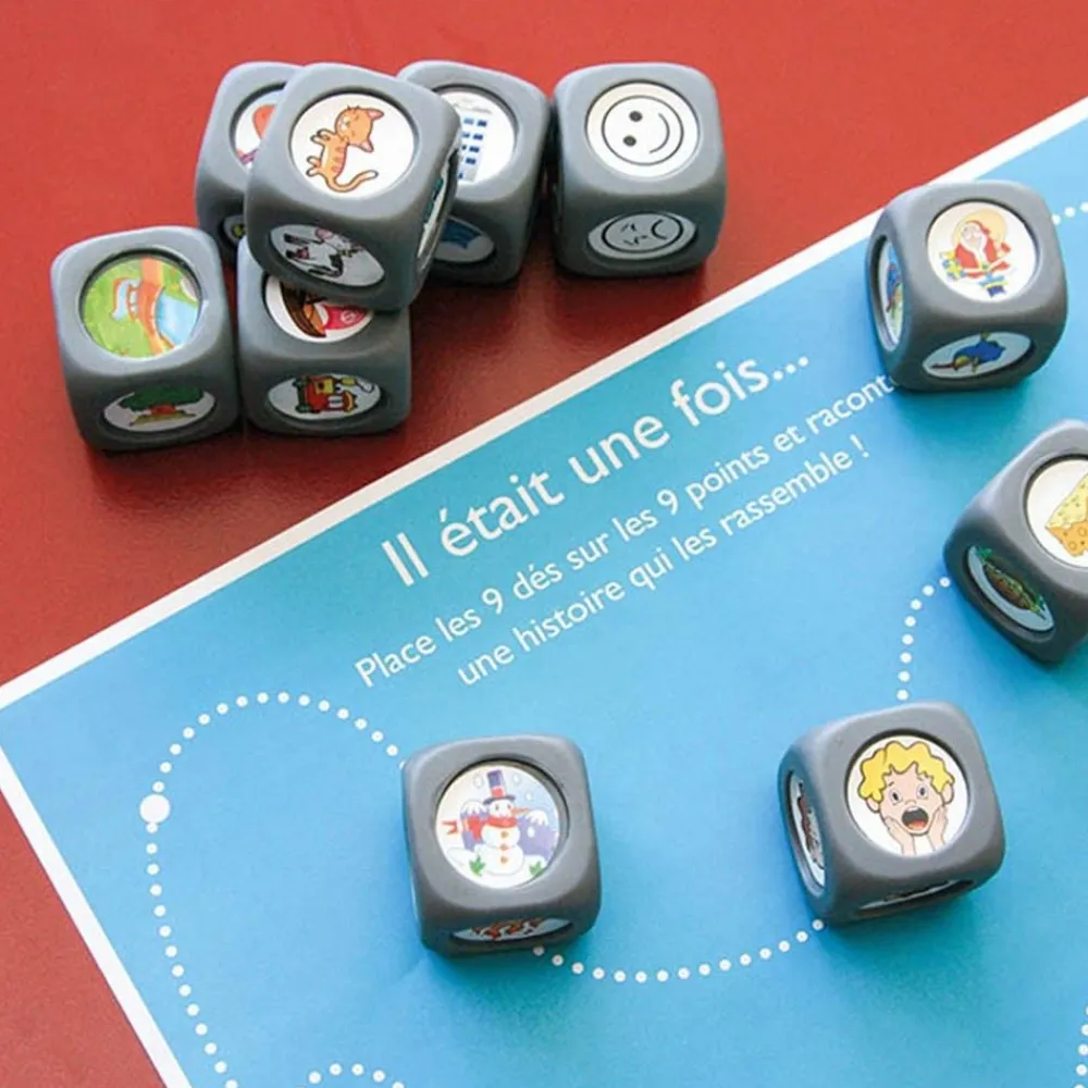 HOPTOYS Jeux Éducatifs*Des A Histoires Par 10