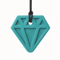 HOPTOYS Stimulation De La Zone Oro-Faciale*Diamant - Collier De Mastication
