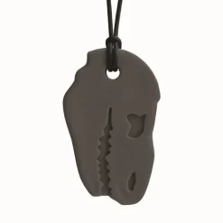 HOPTOYS Stimulation De La Zone Oro-Faciale*Dino-Bite - Collier De Mastication