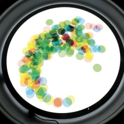HOPTOYS Matériel Montessori & Reggio*Disques Translucides Colores X 200