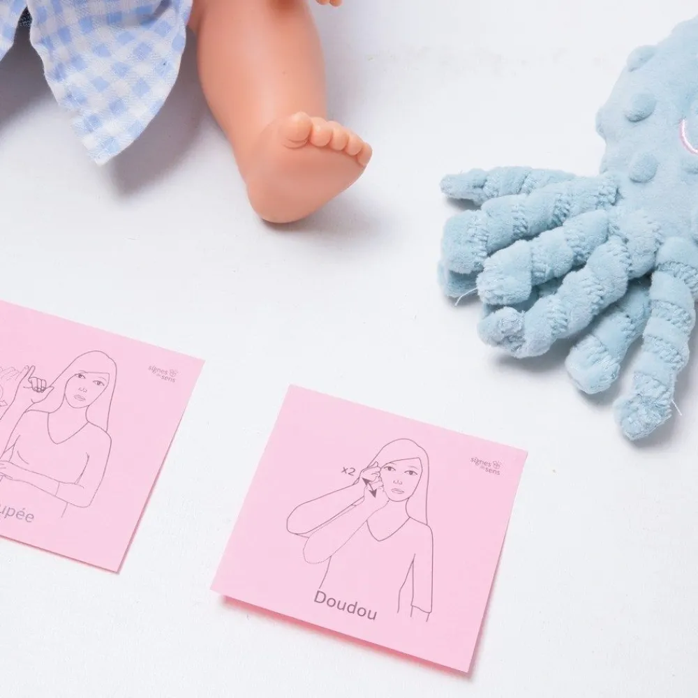 HOPTOYS Langues Des Signés, Braille<Dites-Le En Langue Des Signés-Avec Bebe