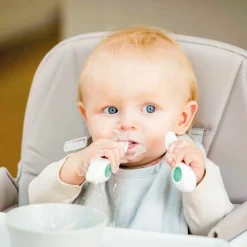 HOPTOYS Aides Au Repas*Doddl - Set De Couverts Pour Bebe Avec Etui De Voyage