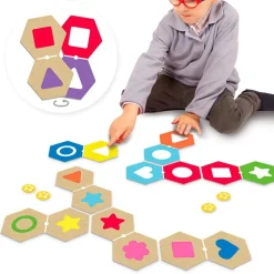 HOPTOYS Mémoire & Attention*Domino Attention Selective