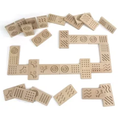 HOPTOYS Jeux Éducatifs Sensoriels*Dominos Sensoriels