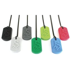 HOPTOYS Stimulation De La Zone Oro-Faciale*Dragon Bite - Collier De Mastication