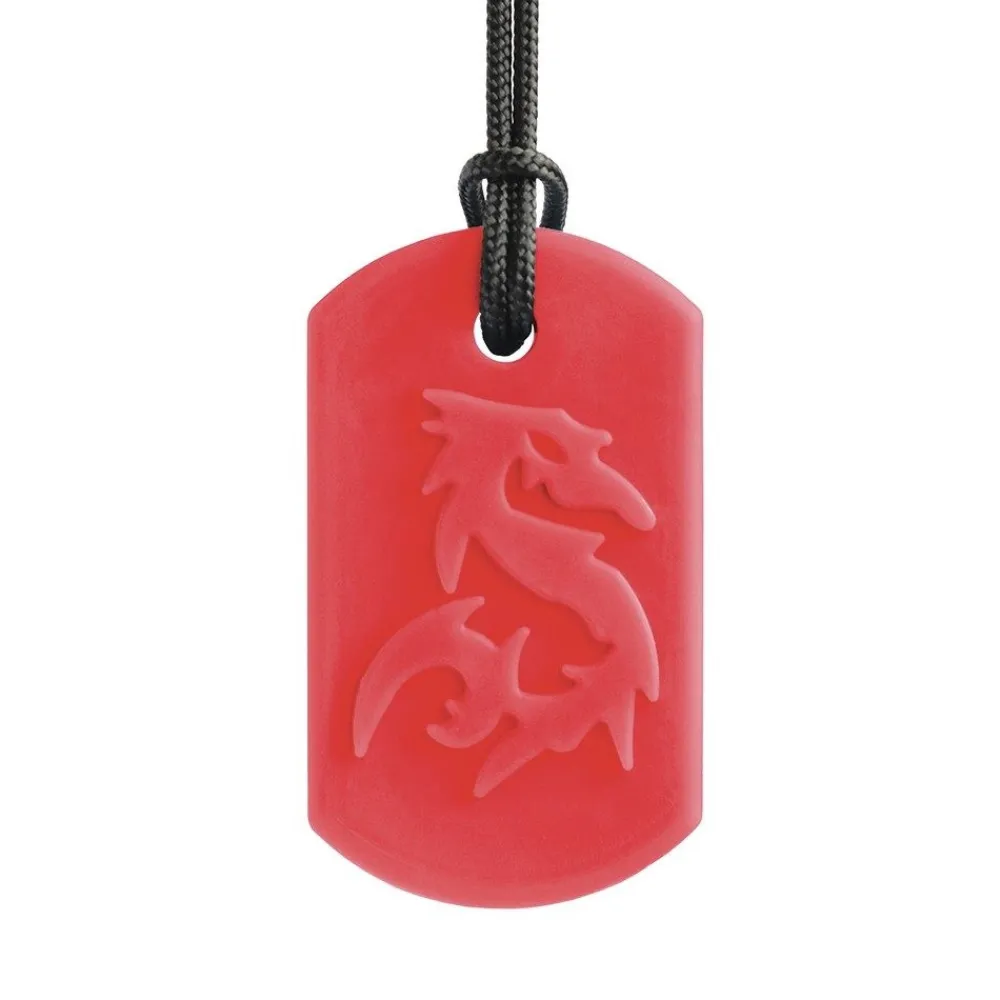 HOPTOYS Stimulation De La Zone Oro-Faciale*Dragon Bite - Collier De Mastication