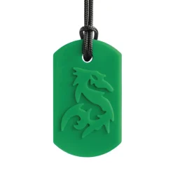 HOPTOYS Stimulation De La Zone Oro-Faciale*Dragon Bite - Collier De Mastication
