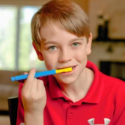 HOPTOYS Praxies Bucco-Faciales<Embout Z-Vibe - Brosse Dure