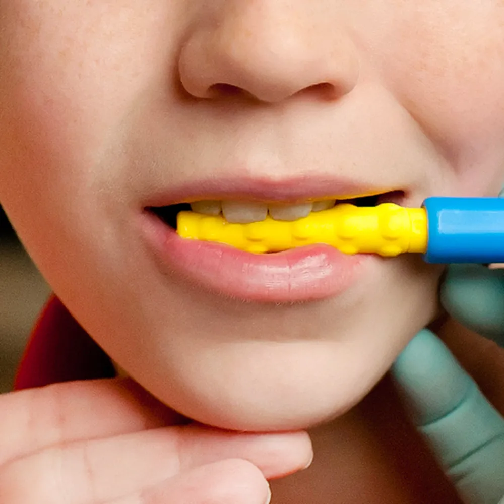 HOPTOYS Praxies Bucco-Faciales<Embout Z-Vibe Bite-N-Chew - Texture Xl