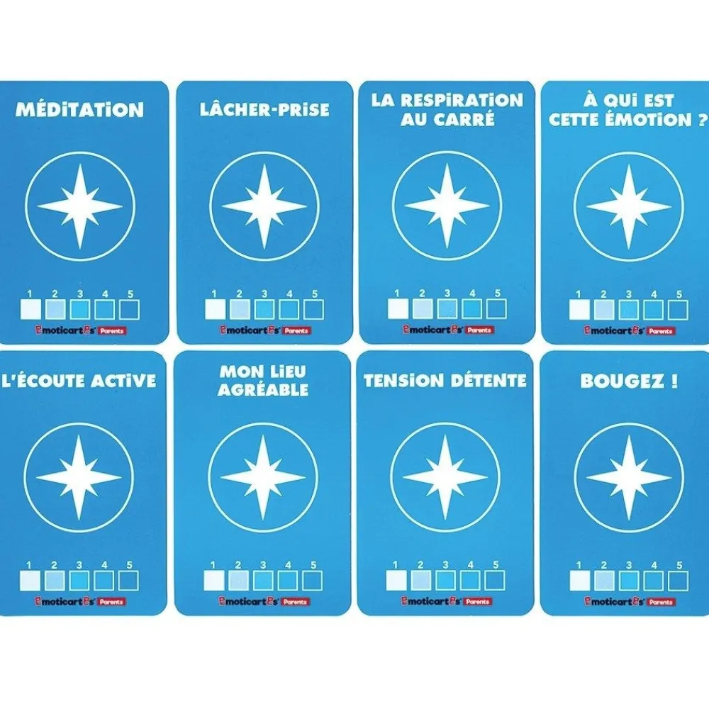 HOPTOYS Habiletés Sociales Et Émotions*Emoticartes Adultes