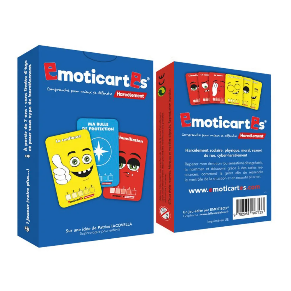 HOPTOYS Encourager La Coopération<Emoticartes Harcelement