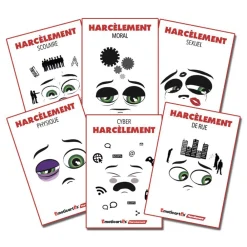 HOPTOYS Encourager La Coopération<Emoticartes Harcelement