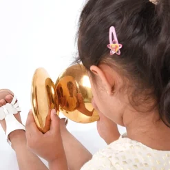 HOPTOYS Stimulation Sensorielle*Empilage Metal Dore