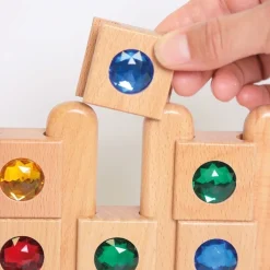 HOPTOYS Stimulation Cognitive*Empilage Pierres Precieuses