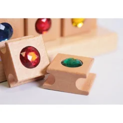 HOPTOYS Stimulation Cognitive*Empilage Pierres Precieuses